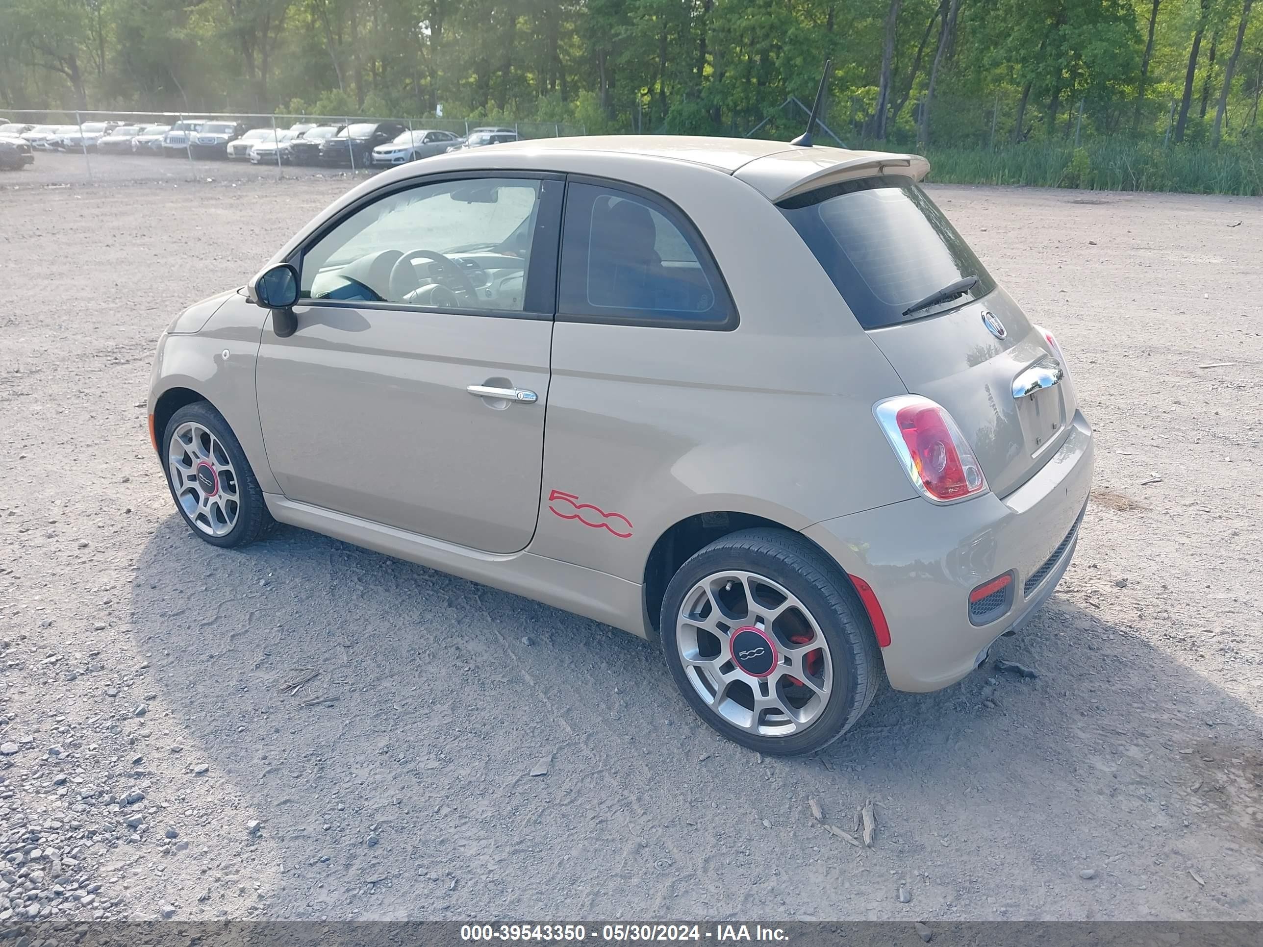 Photo 2 VIN: 3C3CFFBR8CT212473 - FIAT 500 