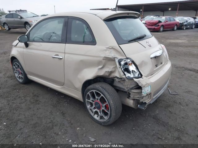 Photo 2 VIN: 3C3CFFBR8CT332385 - FIAT 500 