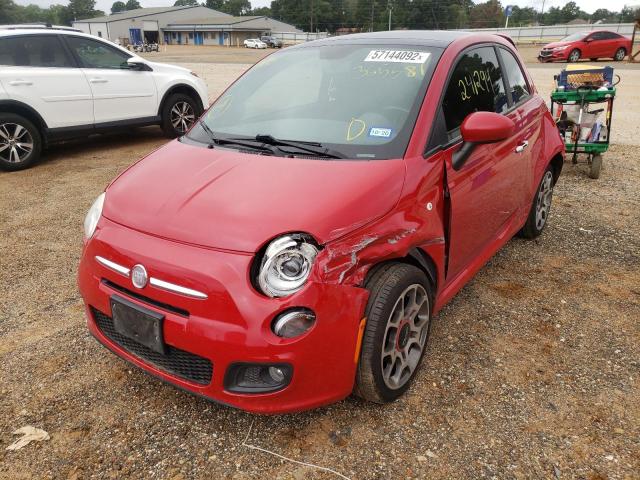 Photo 1 VIN: 3C3CFFBR8CT365581 - FIAT 500 SPORT 