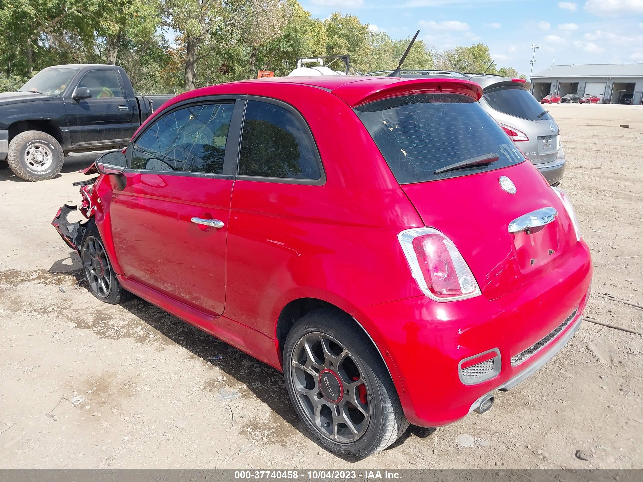 Photo 2 VIN: 3C3CFFBR8CT366116 - FIAT 500 