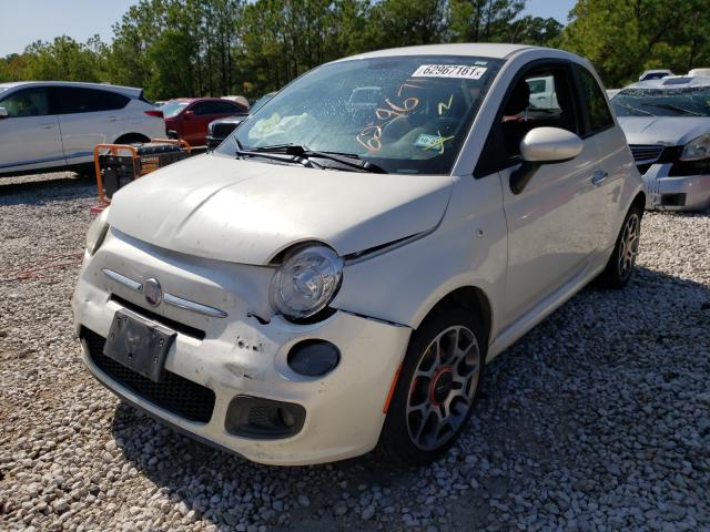 Photo 1 VIN: 3C3CFFBR8CT371011 - FIAT 500 SPORT 