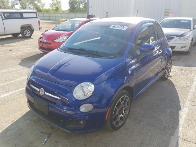 Photo 1 VIN: 3C3CFFBR8CT383112 - FIAT 500 SPORT 