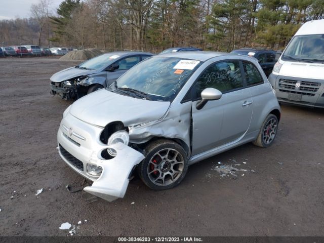 Photo 1 VIN: 3C3CFFBR8DT554152 - FIAT 500 