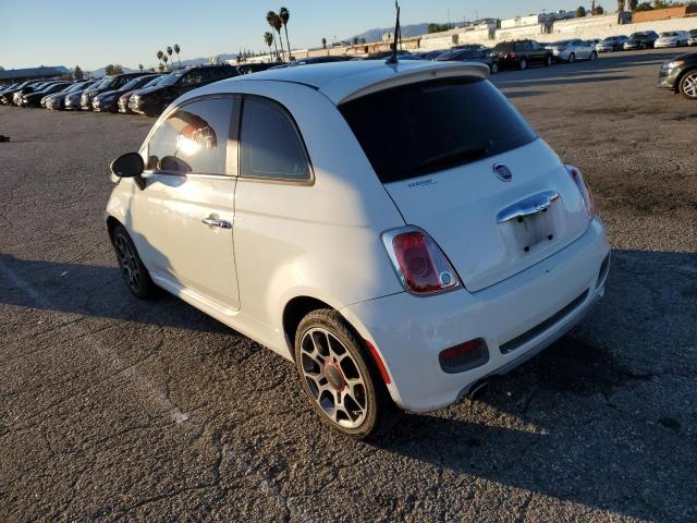 Photo 2 VIN: 3C3CFFBR8DT697974 - FIAT 500 SPORT 