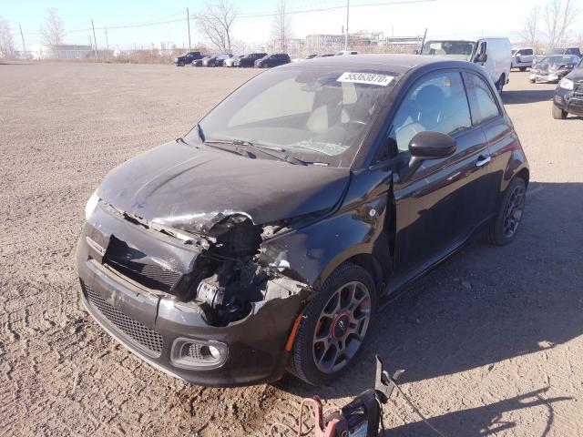 Photo 1 VIN: 3C3CFFBR8DT743769 - FIAT 500 SPORT 