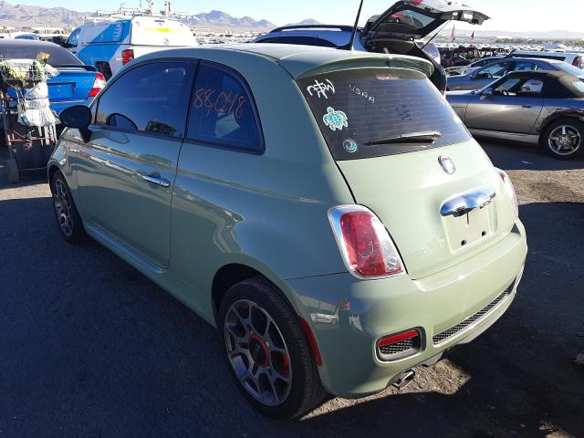 Photo 2 VIN: 3C3CFFBR8ET275821 - FIAT 500 SPORT 