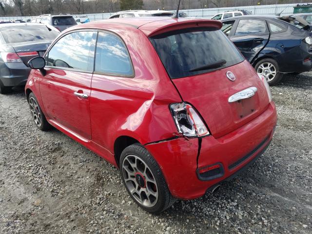 Photo 2 VIN: 3C3CFFBR8ET288617 - FIAT 500 SPORT 