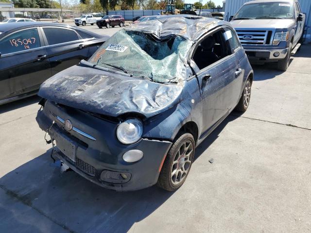 Photo 1 VIN: 3C3CFFBR8FT500370 - FIAT 500 SPORT 