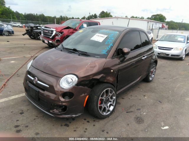 Photo 1 VIN: 3C3CFFBR8FT657302 - FIAT 500 