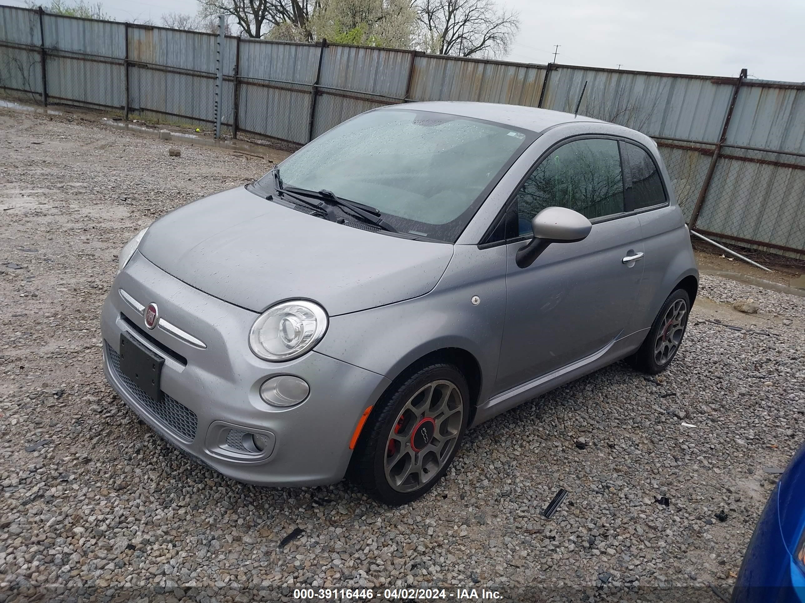 Photo 1 VIN: 3C3CFFBR8FT663567 - FIAT 500 