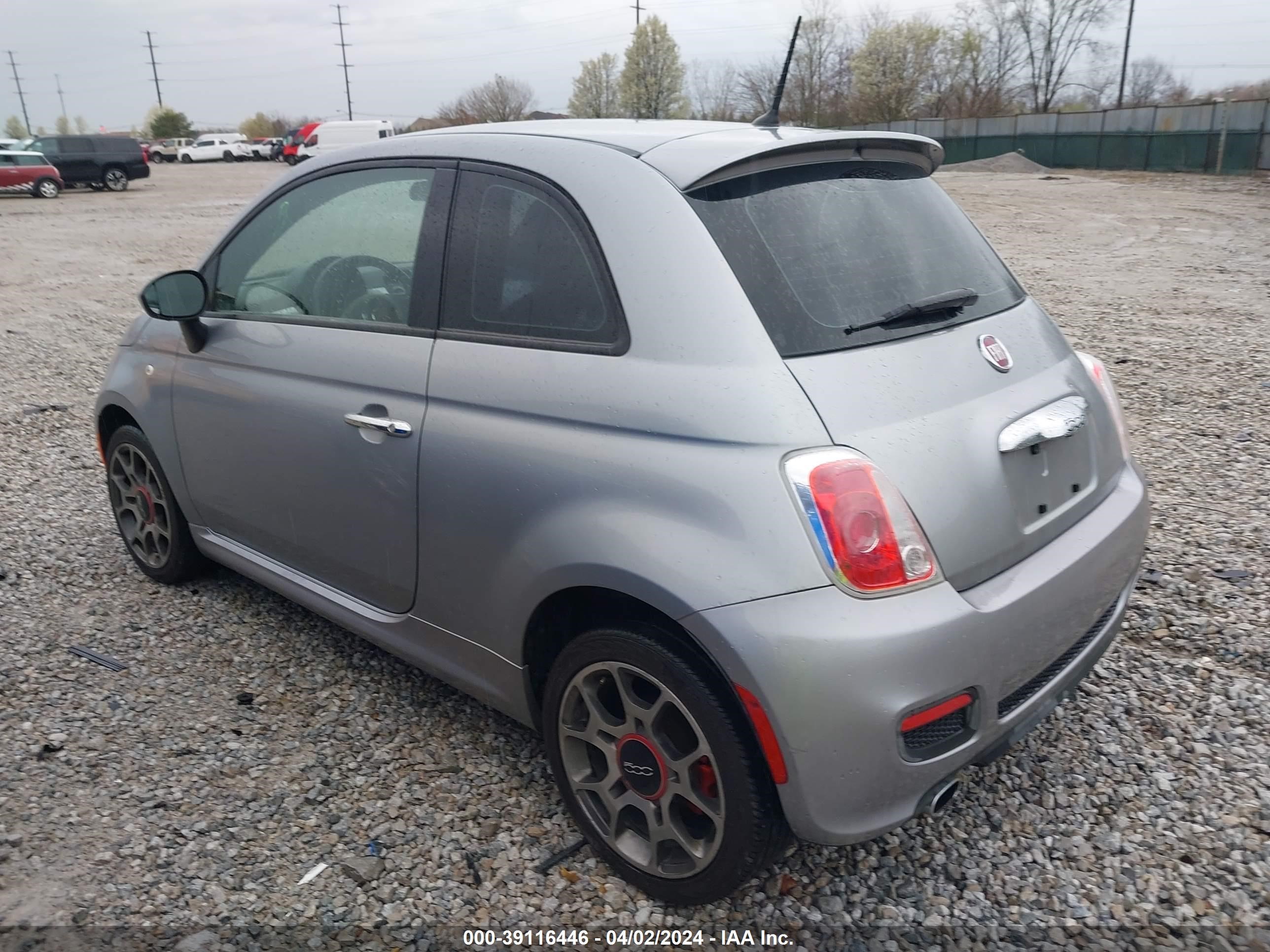 Photo 2 VIN: 3C3CFFBR8FT663567 - FIAT 500 