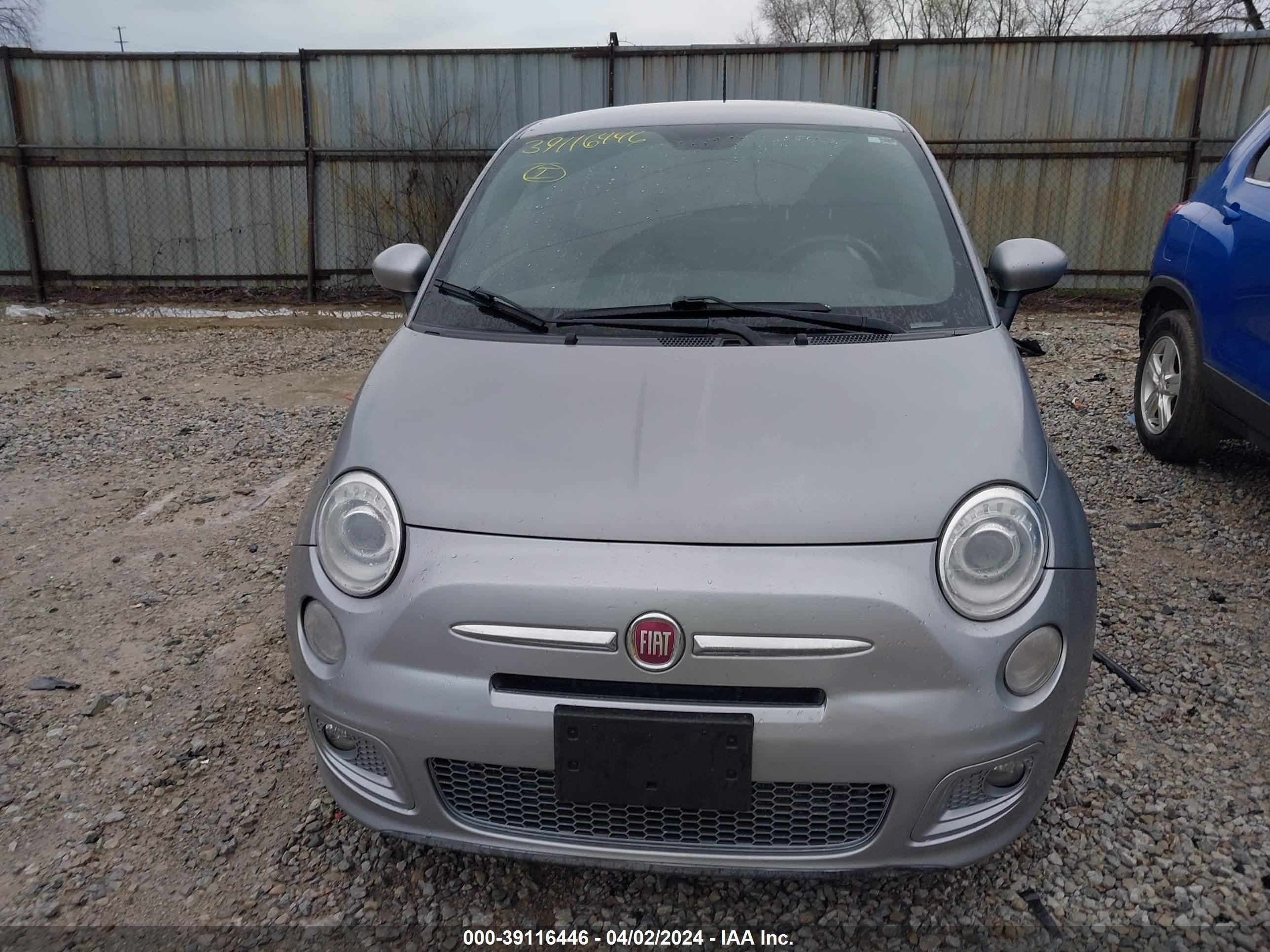 Photo 5 VIN: 3C3CFFBR8FT663567 - FIAT 500 