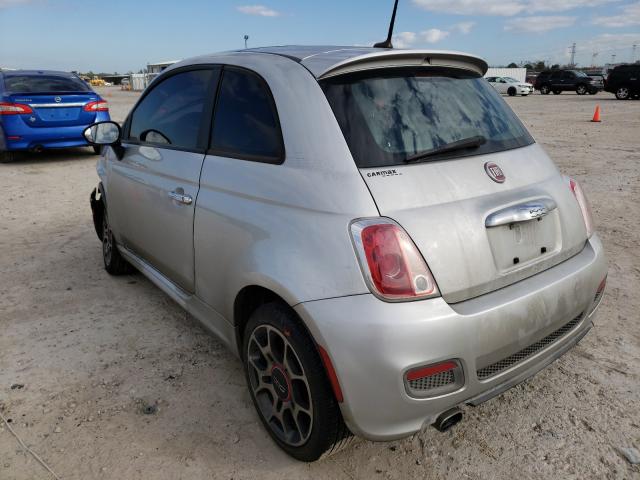 Photo 2 VIN: 3C3CFFBR9CT100572 - FIAT 500 SPORT 