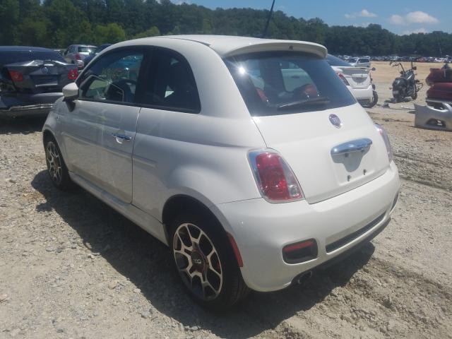 Photo 2 VIN: 3C3CFFBR9CT103827 - FIAT 500 SPORT 