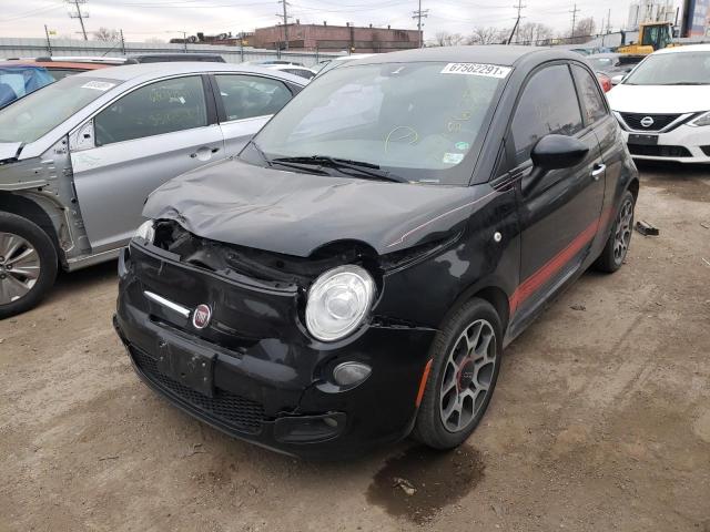 Photo 1 VIN: 3C3CFFBR9CT104430 - FIAT 500 SPORT 