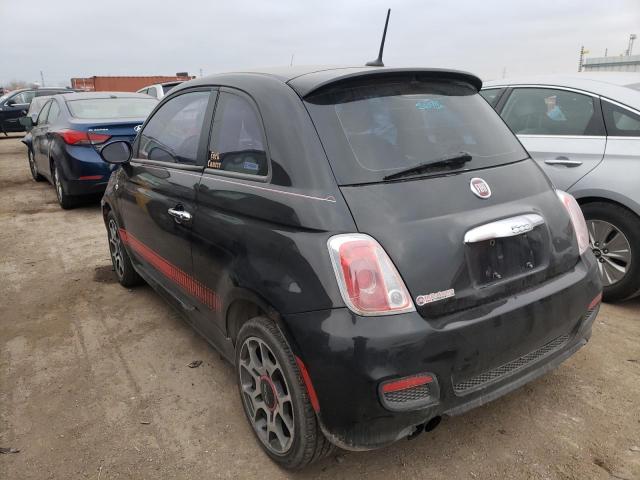 Photo 2 VIN: 3C3CFFBR9CT104430 - FIAT 500 SPORT 