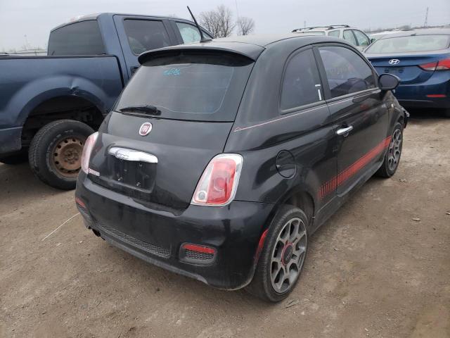 Photo 3 VIN: 3C3CFFBR9CT104430 - FIAT 500 SPORT 