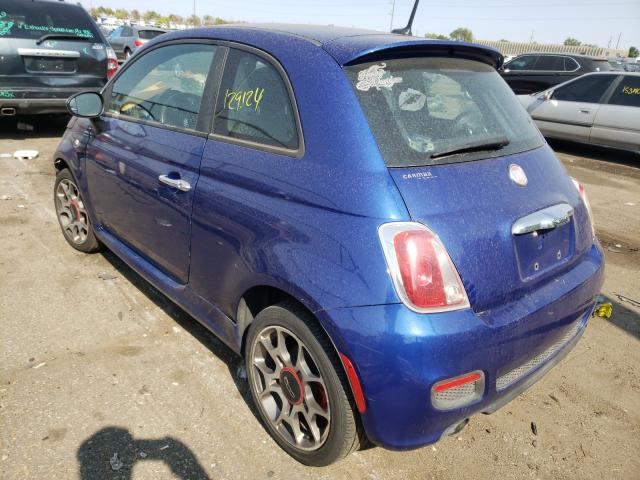 Photo 2 VIN: 3C3CFFBR9CT115623 - FIAT 500 SPORT 