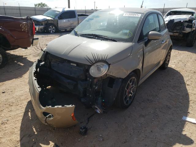 Photo 1 VIN: 3C3CFFBR9CT116304 - FIAT 500 SPORT 