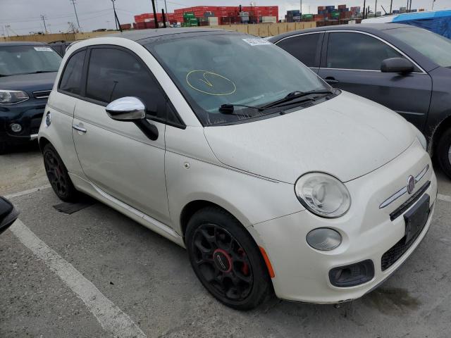 Photo 3 VIN: 3C3CFFBR9CT123379 - FIAT 500 SPORT 