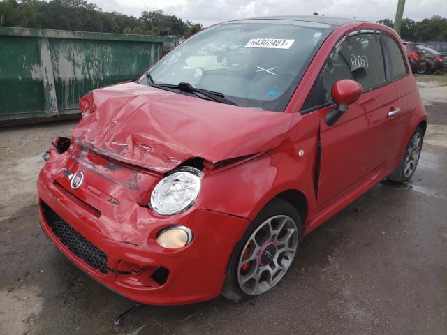 Photo 1 VIN: 3C3CFFBR9CT125908 - FIAT 500 SPORT 