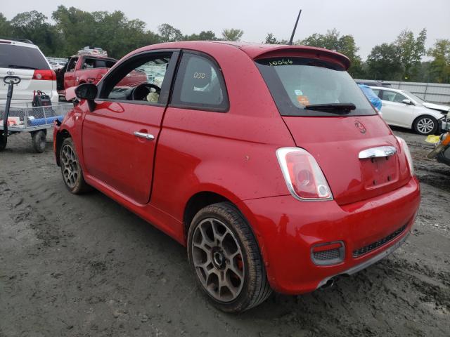 Photo 2 VIN: 3C3CFFBR9CT141302 - FIAT 500 SPORT 