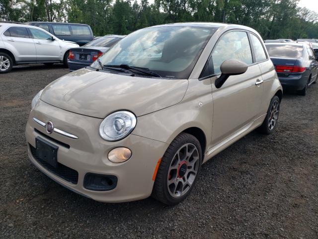 Photo 1 VIN: 3C3CFFBR9CT233641 - FIAT 500 SPORT 