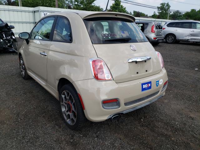 Photo 2 VIN: 3C3CFFBR9CT233641 - FIAT 500 SPORT 