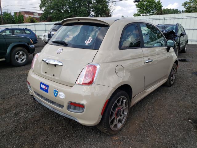 Photo 3 VIN: 3C3CFFBR9CT233641 - FIAT 500 SPORT 