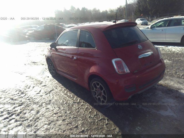 Photo 2 VIN: 3C3CFFBR9CT332296 - FIAT 500 