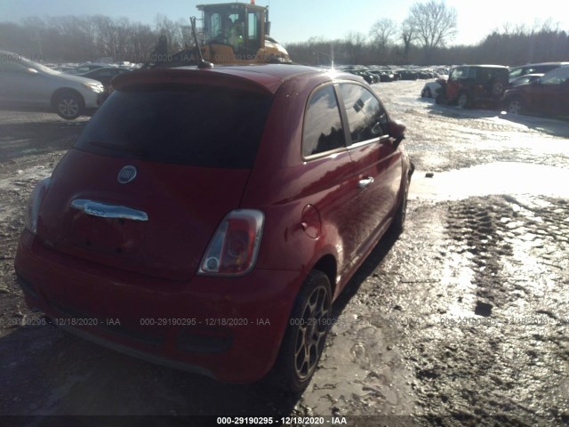 Photo 3 VIN: 3C3CFFBR9CT332296 - FIAT 500 