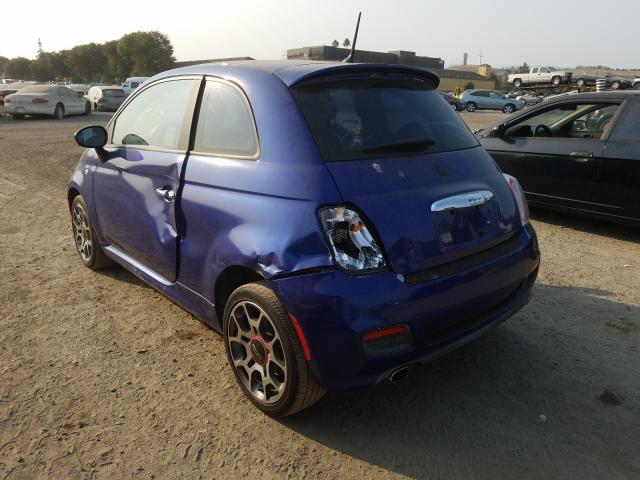 Photo 2 VIN: 3C3CFFBR9CT332394 - FIAT 500 SPORT 