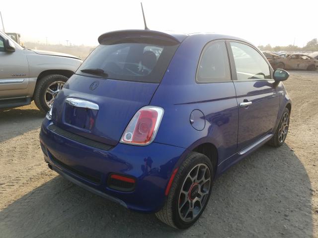 Photo 3 VIN: 3C3CFFBR9CT332394 - FIAT 500 SPORT 