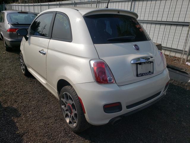 Photo 2 VIN: 3C3CFFBR9CT335828 - FIAT 500 SPORT 