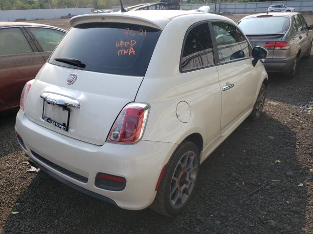 Photo 3 VIN: 3C3CFFBR9CT335828 - FIAT 500 SPORT 