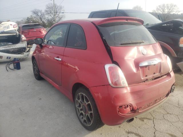 Photo 2 VIN: 3C3CFFBR9CT347817 - FIAT 500 SPORT 