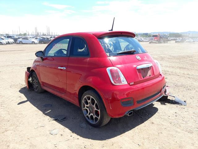 Photo 2 VIN: 3C3CFFBR9CT366335 - FIAT 500 SPORT 