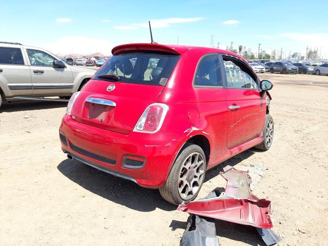 Photo 3 VIN: 3C3CFFBR9CT366335 - FIAT 500 SPORT 