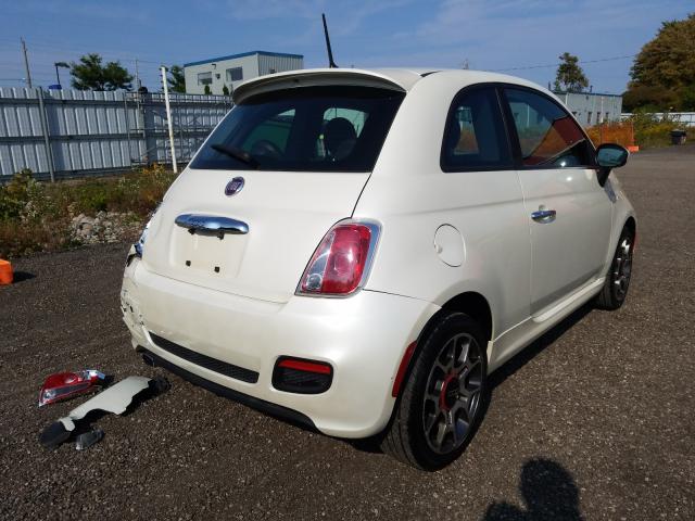 Photo 3 VIN: 3C3CFFBR9DT542219 - FIAT 500 SPORT 