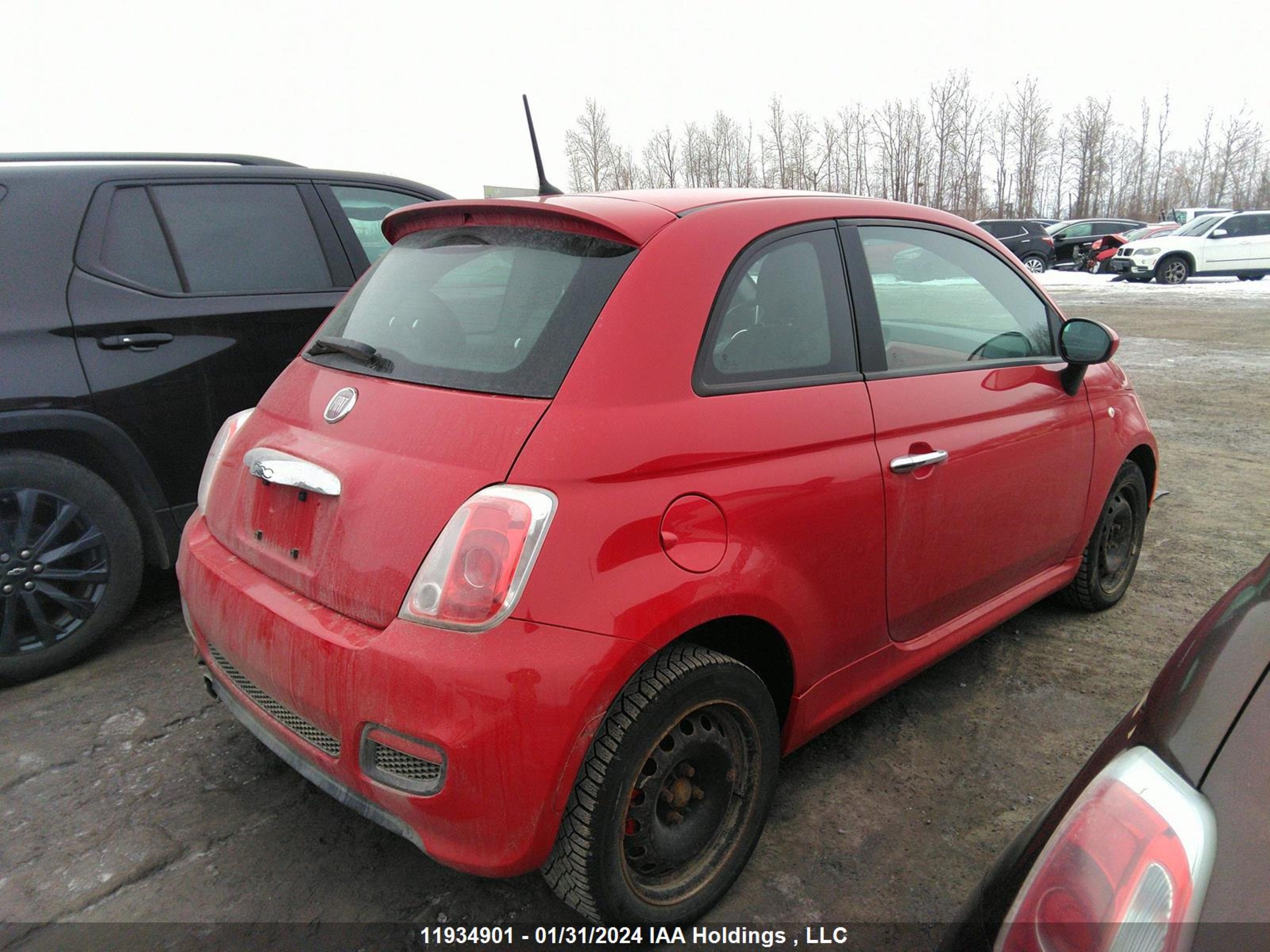 Photo 3 VIN: 3C3CFFBR9DT542382 - FIAT 500 