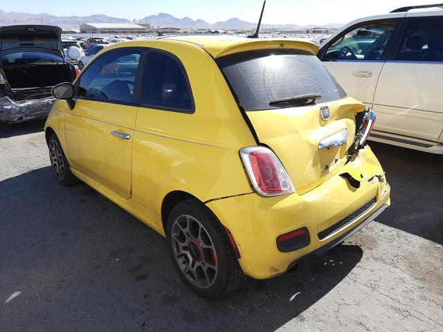 Photo 2 VIN: 3C3CFFBR9DT594238 - FIAT 500 SPORT 