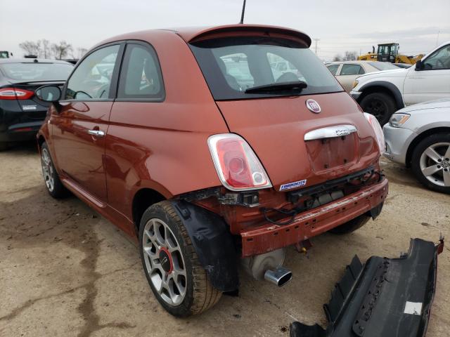 Photo 2 VIN: 3C3CFFBR9DT670296 - FIAT 500 SPORT 