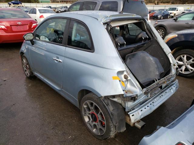 Photo 2 VIN: 3C3CFFBR9DT684392 - FIAT 500 SPORT 