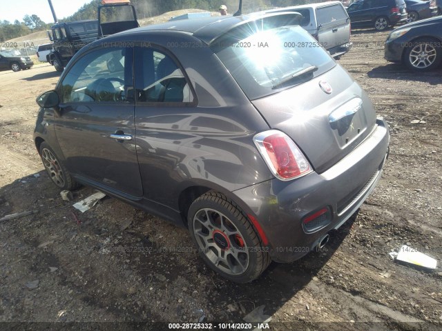 Photo 2 VIN: 3C3CFFBR9FT625118 - FIAT 500 