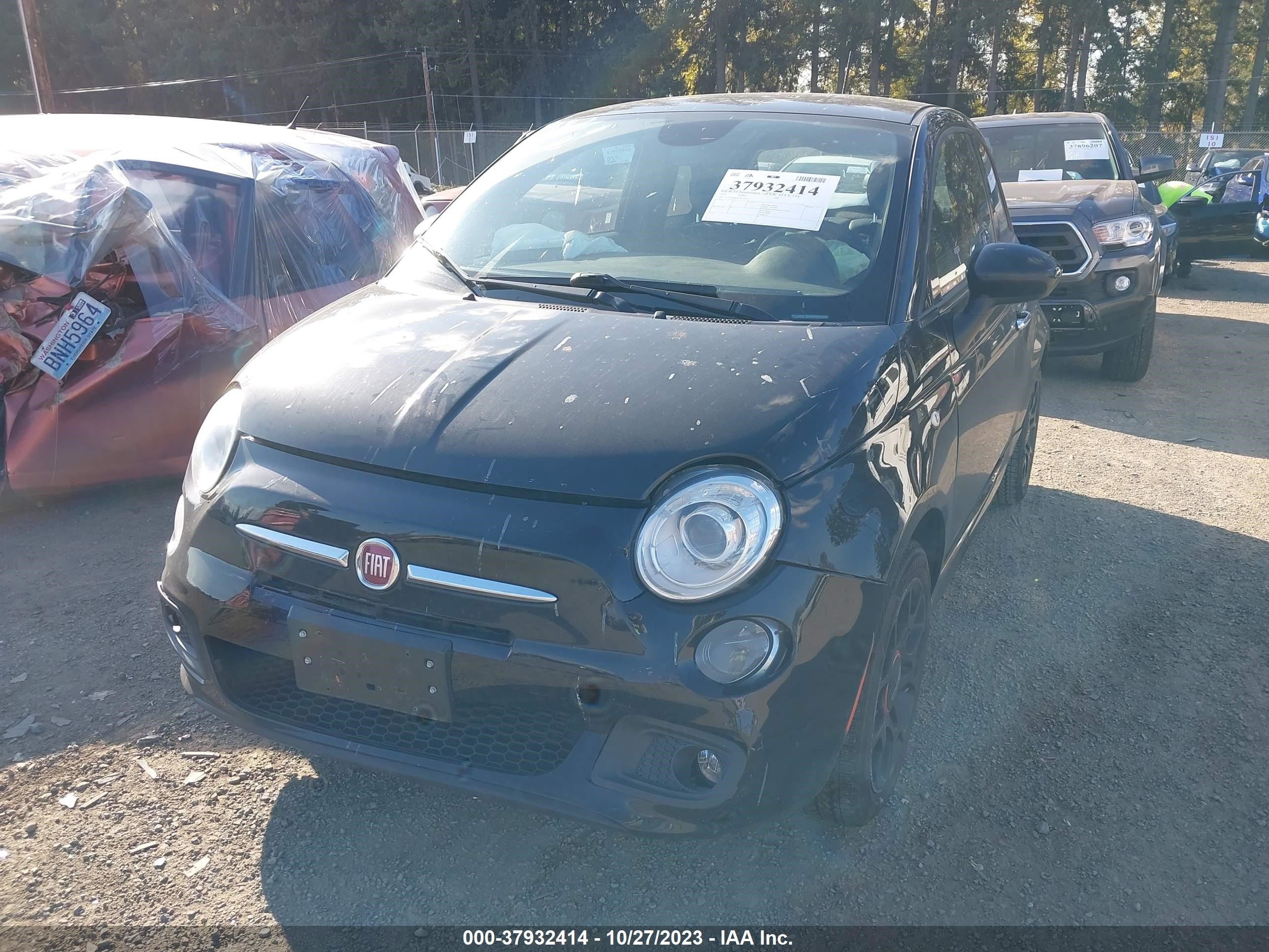 Photo 1 VIN: 3C3CFFBR9FT625510 - FIAT 500 