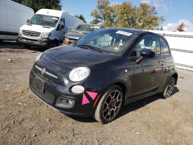 Photo 1 VIN: 3C3CFFBR9FT663500 - FIAT 500 SPORT 