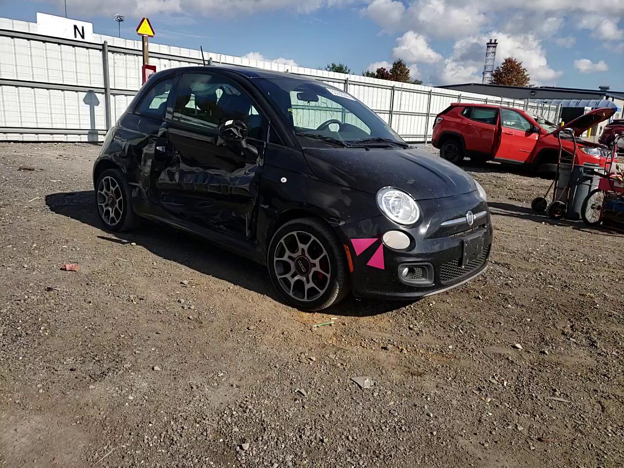 Photo 10 VIN: 3C3CFFBR9FT663500 - FIAT 500 SPORT 