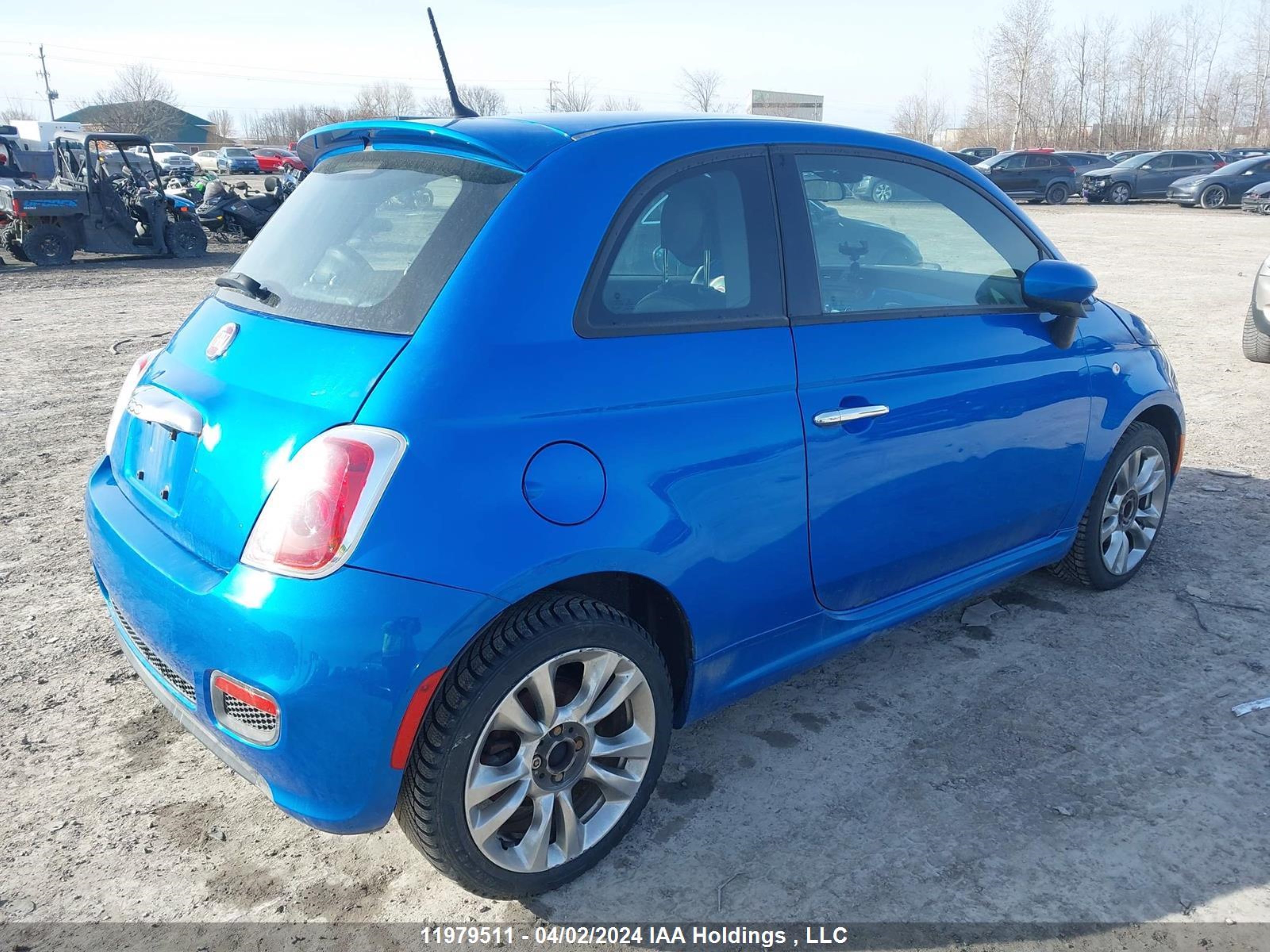 Photo 3 VIN: 3C3CFFBR9FT707026 - FIAT 500 