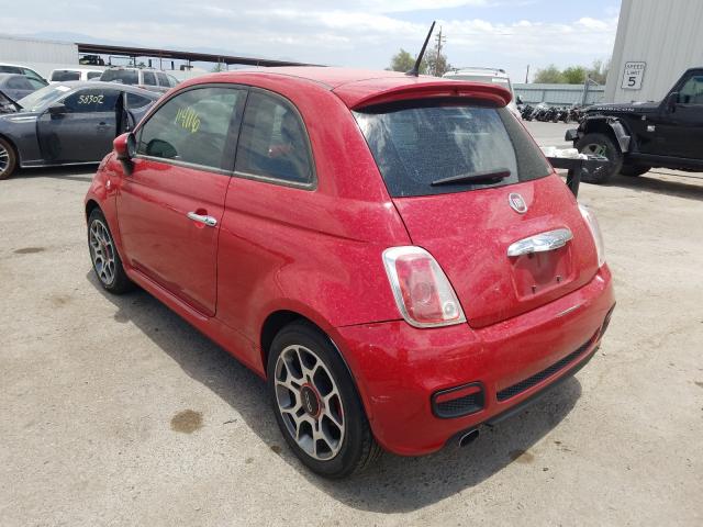 Photo 2 VIN: 3C3CFFBR9FT709973 - FIAT 500 SPORT 