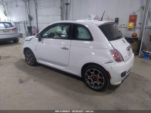 Photo 2 VIN: 3C3CFFBR9FT721640 - FIAT 500 